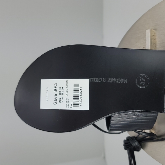 Ancient Greek  Ankle Tie Sandals. - Picture 7 of 9